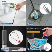 ড্রেন ক্লিনার ক্লগ রিমুভাল ক্লিনিং টুল / Drain / Basin pipe/ Tar Cleaner — 8
