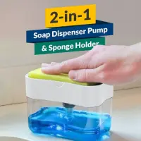 Liquid Soap Dispenser / Soap Pump & Sponge Caddy — 1