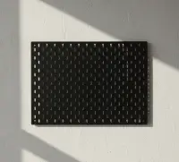 Board-Only Melamine pegboard (Wall Mounting Kit Included) — 8