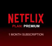 Netflix Premium Account Personal | 1 Month Subscription | 1 Person — 2
