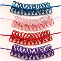 ১২ ক্লিপ স্ট্রেচেবল কাপড় শুকানোর দড়ি / 12 Clip Portable Laundry Rope — 5