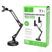 MULTIFUNCTIONAL VOCAL STENTS DESKTOP BRACKET (Black) — 1