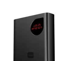 Baseus Adaman Metal Digital Display Quick Charge Power Bank 20000mAh 22.5W - Black — 2