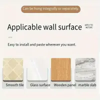 6Pcs Self Adhesive Hook Key Storage Hanger for Kitchen Bathroom Door Wall- রান্নাঘরের বাথরুমের দরজার ওয়াল জন্য 6 পিসি স্ব-আঠালো হুক কী স্টোরেজ হ্যাঙ্গার — 5
