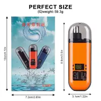 ২-ইন-১ নাক ও বডি হেয়ার ট্রিমার (রিচার্জেবল) 2-in-1 Waterproof Nose & Body Grooming Trimmer — 8