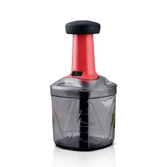 Push and Chop Manual Kitchen Hand Chopper 1100ml