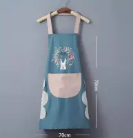 Hello spring Kitchen Cooking Apron, Waterproof & Anti-Oil Polyester Kitchen Apron, Restaurant Apron for Chef Cooking — 3