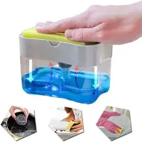 Liquid Soap Dispenser / Soap Pump & Sponge Caddy — 5