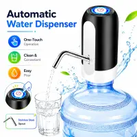 Automatic Water Dispenser With Switch and USB Charging Pump — 1