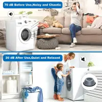 4Pcs Washing Machine Anti Shock Pad, Anti Vibration Pads for Washing Machine-৪ পিসি ওয়াশিং মেশিন অ্যান্টি শক প্যাড, ওয়াশিং মেশিনের জন্য অ্যান্টি ভাইব্রেশন প্যাড — 7