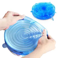 6pcs Silicon Food Cover Set — 2