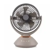 Joy Super JY-2570 Professional 6 Battery Rechargeable Portable Table Fan — 1