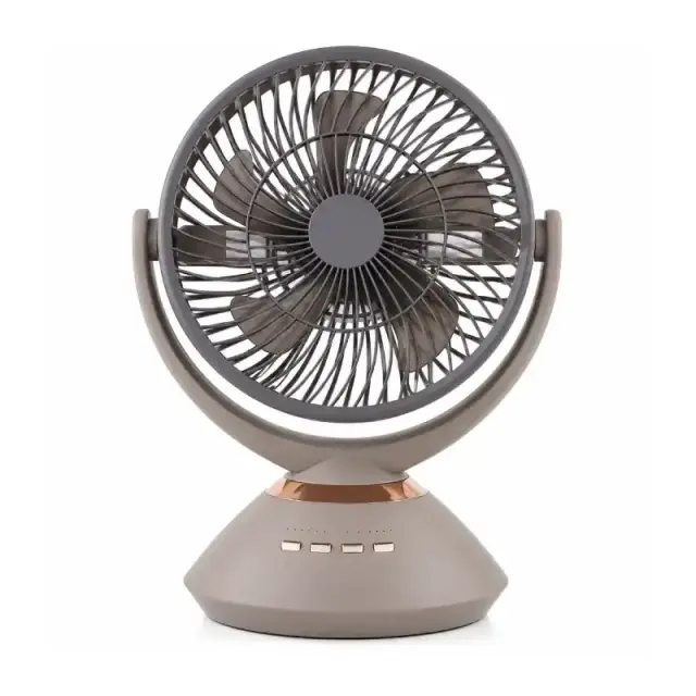 Joy Super JY-2570 Professional 6 Battery Rechargeable Portable Table Fan