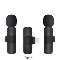 K9 Wireless Lavalier Microphone Upgraded Plug-Play Auto-Syncs Mic For Vlogs Interview Youtubers — 1