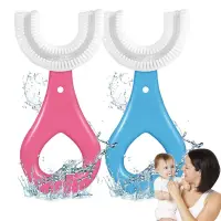 U Shaped Silicone Toothbrush for Kids — 4
