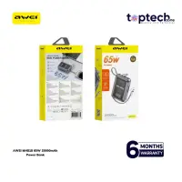 AWEI MH818 65W Power Bank - 20000mAh — 2