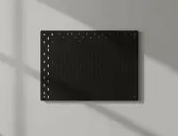 Board-Only Melamine pegboard (Wall Mounting Kit Included) — 6