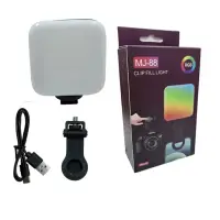 MJ88 RGB LED Video Light Rechargable — 3