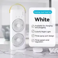 Double Ended Spray Fan Portable Air Cooling Fan — 2