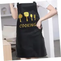 Kitchen Cooking Apron, Waterproof Anti-Oil Polyester Kitchen Apron, Restaurant Apron for Chef Cooking — 3