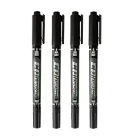 Gxin CD/DVD/OHP Marker Pen - Black 2pcs — 1