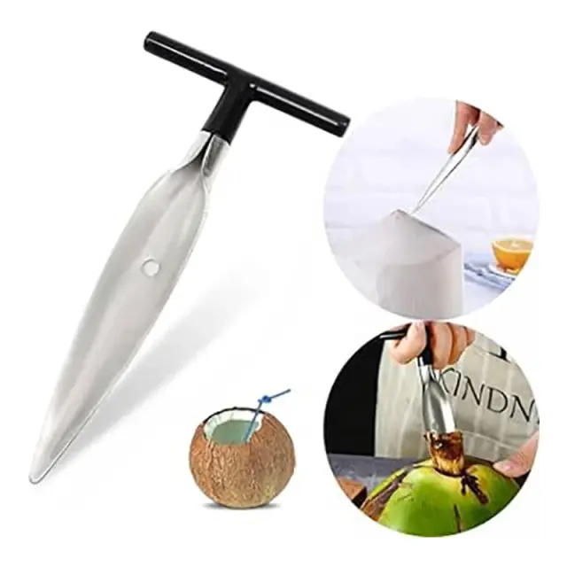 Coconut Hole Opener, Coconut Opener, Coconut Cutter, Dab Opener