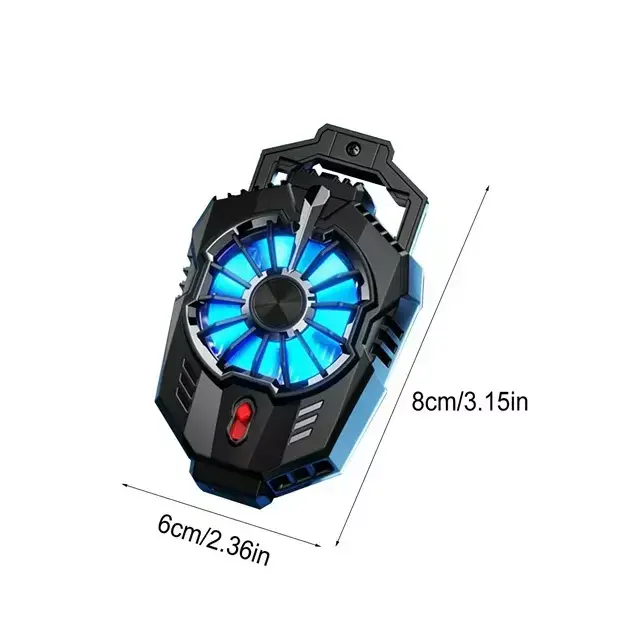 X20 Portable Mobile Phone Radiator Semiconductor Cooling Fan Radiator USB Powered Mobile Phone Cooler (Original)