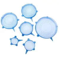 6pcs Silicon Food Cover Set — 5