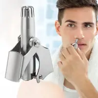 Nose Ear Hair Trimmer Manual Stainless Steel, Shaving And Unwanted Hair Removal Tool-নাক কানের চুল ট্রিমার ম্যানুয়াল স্টেইনলেস স্টিল, শেভিং এবং অবাঞ্ছিত চুল অপসারণ সরঞ্জাম — 3