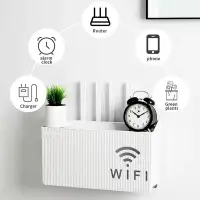 Premium WiFi Router Stand | Wall Mount Router Organizer | ওয়াইফাই রাউটার স্ট্যা — 9