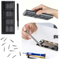 24 in 1 Precision Screwdriver Set with Magnetic Driver, Jiffix Pocket Manual Screwdriver Tool Kit with Sliding Closure, Mini Professional Repair Tools for Electronics/Watch/Camera/Laptop/Glasses — 5