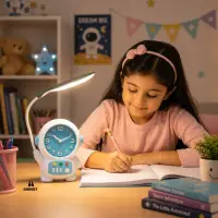 Astronaut Desk Lamp with Alarm Clock — 2