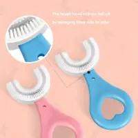 U Shaped Silicone Toothbrush for Kids — 7