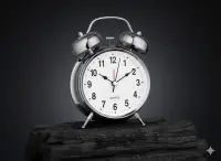 Elegant Retro Bell Alarm Clock — 2