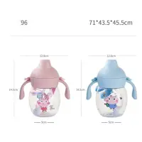 Sipper Water Bottle, Baby Water Bottle, Kids Water Bottle Double Handle, Mum Pot — 2