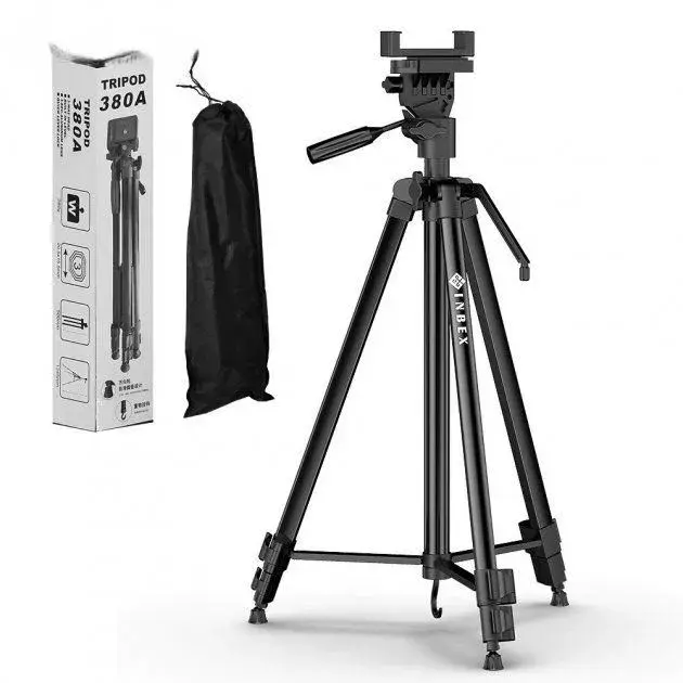 Tripod 380A For Phone Camera Stand With Phone Holder