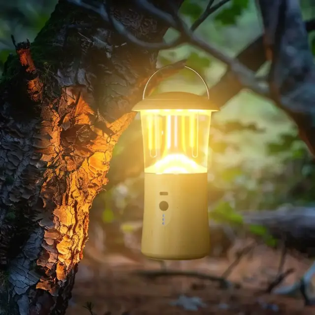 New 360 Degree Lighting LED Rechargeable Camping Lantern