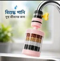 Tap Water Purifier 360-Degree Rotating Faucet Water Filter-ট্যাপ ওয়াটার পিউরিফায়ার 360-ডিগ্রি ঘূর্ণায়মান কল জল ফিল্টার। — 1