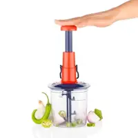 Push and Chop Manual Kitchen Hand Chopper 1100ml — 3