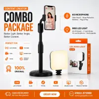 M88 Handheld LED + L7 Mobile Stand — 2