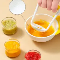 Baby Mash Bowl, Baby Food Grinding Mash Bowl for Homemade Baby Food — 2