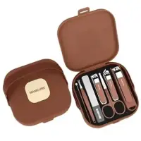 8 in 1 Manicure Kit Set.  8 in 1 Nail Clipper Set, ৮ পিসের নখ কাটার এবং মেকআপ বক্স সেট — 10