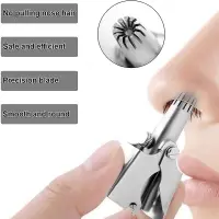 Nose Ear Hair Trimmer Manual Stainless Steel, Shaving And Unwanted Hair Removal Tool-নাক কানের চুল ট্রিমার ম্যানুয়াল স্টেইনলেস স্টিল, শেভিং এবং অবাঞ্ছিত চুল অপসারণ সরঞ্জাম — 2