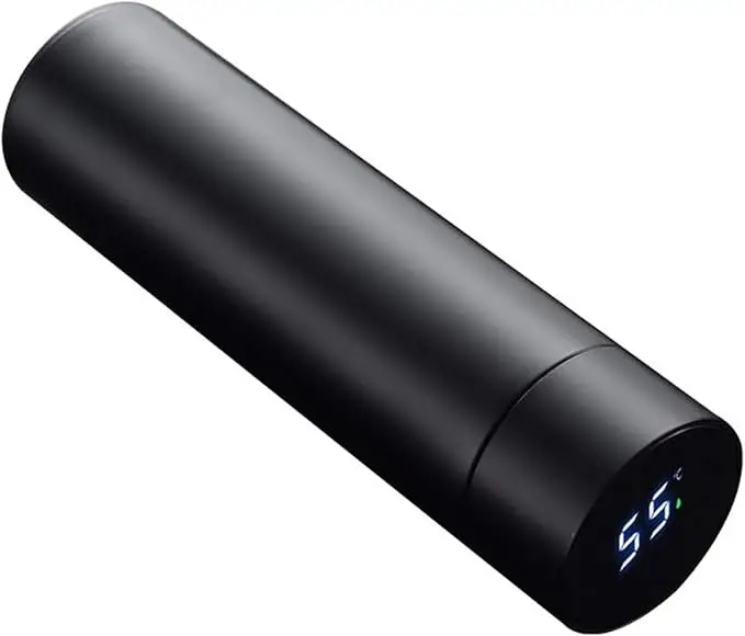Smart Stainless Steel Vacuum Flask with LCD Display