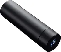 Smart Stainless Steel Vacuum Flask with LCD Display — 1