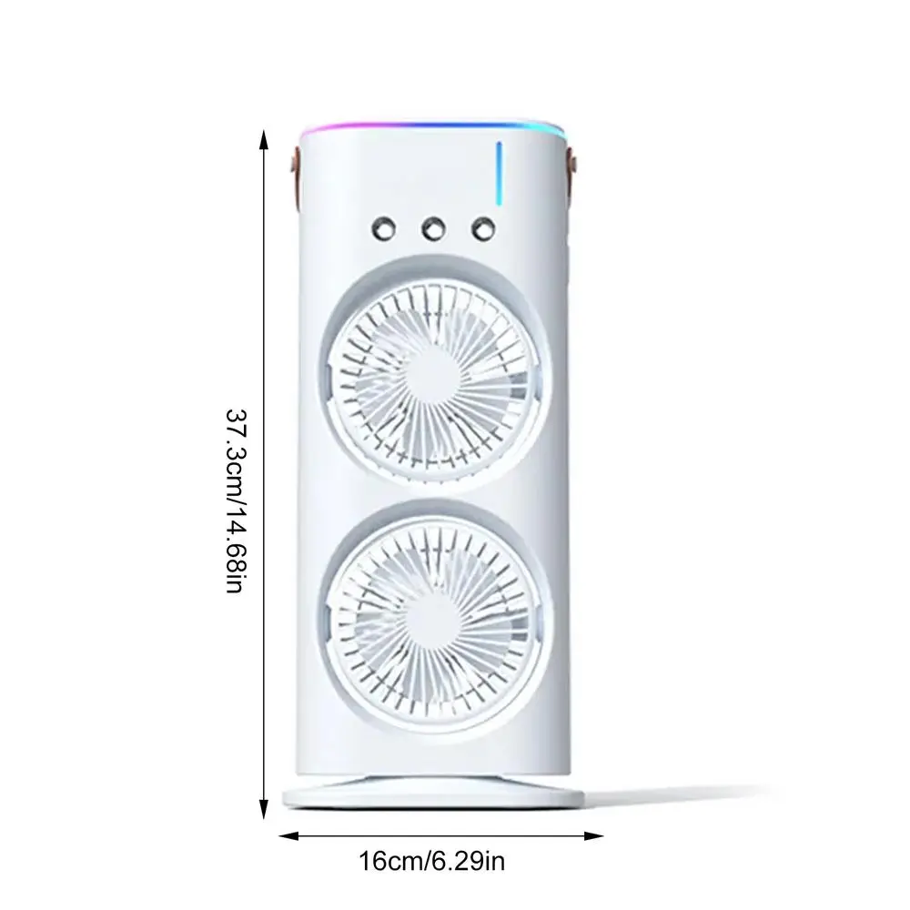Double Ended Spray Fan Portable Air Cooling Fan