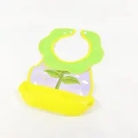 Silicone Baby Bibs With Food Catcher — 6