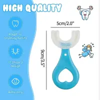 U Shaped Silicone Toothbrush for Kids — 8