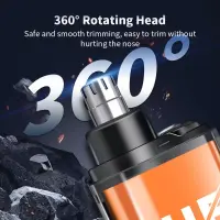 ২-ইন-১ নাক ও বডি হেয়ার ট্রিমার (রিচার্জেবল) 2-in-1 Waterproof Nose & Body Grooming Trimmer — 4