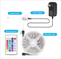 High Quality SMD 2835 DC 12V LED Strip Light with Remote 5 Meters RGB Color Special Lights for Ceiling Decoration — 2